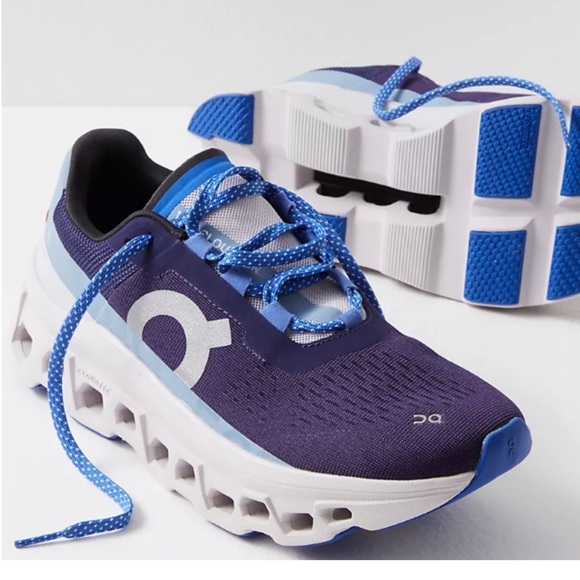 On Running Shoes - On Cloudmonster Womens Running Shoes | Acai/Lavender